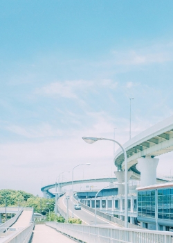 清新唯美城市街景图片高清手机壁纸