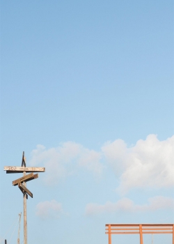 日系小清新蓝色高清手机壁纸图片