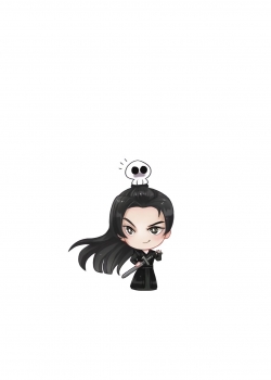 陈情令卡通人物插画高清手机壁纸