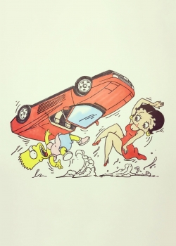 辛普森一家怀旧风高清手机壁纸