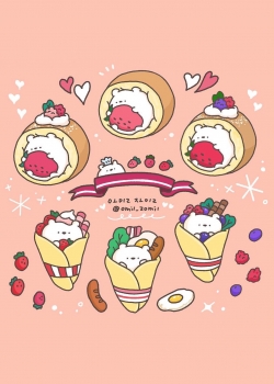 萌系全面屏卡通高清手机壁纸