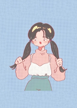 可爱卡通插画图片高清手机壁纸