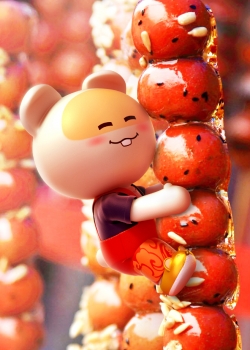 笨笨鼠2025春节主题高清手机壁纸