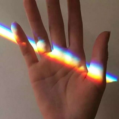 会带来好运的彩虹头像/酥酥