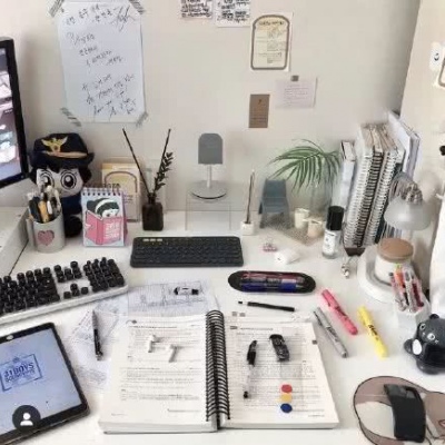 安奈 ins手帐书桌背景图 你眼里泛起山河 碧波里没有我