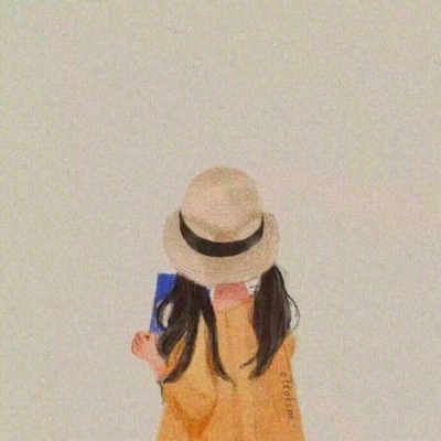 江奕/可爱唯美卡通手绘/我抓不住世间美好只好装出万物顺遂的样子