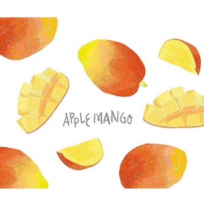 北辰/水果背景图