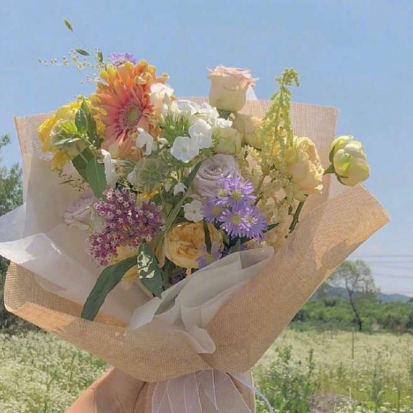 阿兴：唯美花束 静物头像