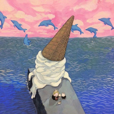 陆川泫 意境时尚治愈系手绘图片/一发现你的星群 我就朝你飞行