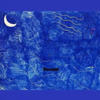 背景图你眼里泛起山河 碧波里没有我有她