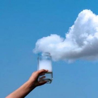 沈曦： 唯美蓝色系天空背景图/风景/静物/你是我失而复得的梦.