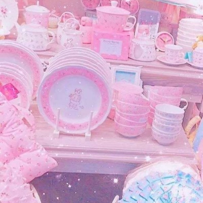 少女心背景图礼貌拿图   谢谢