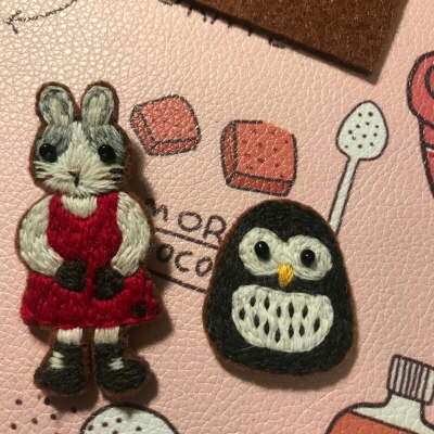 顾浔：森系可爱手工头像/背景图