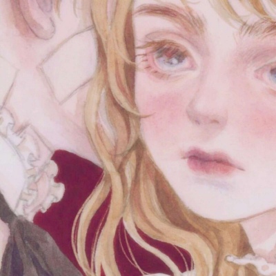 皆甜:手绘动漫头像/听耳边喃喃细语