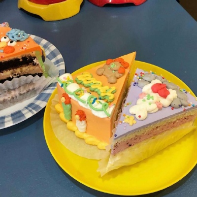 收集彩色 蛋糕系列