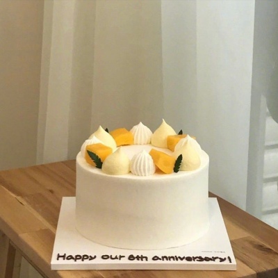 蛋糕 我喜欢他 全世界只有我自己知道