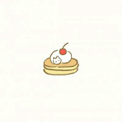 冷澈/可爱美食背景图//