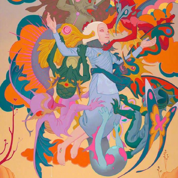 长安       插画/  众生非苦即甜 唯你百味难 /辨插画师:James Jean ​​​​