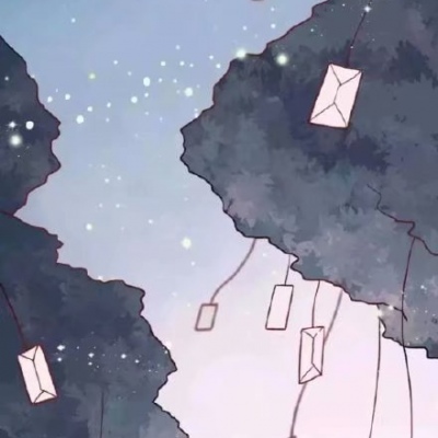 恬恬/唯美文艺意境插画背景/ 生生不息的希望♡