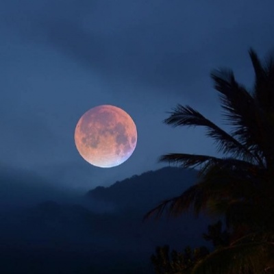 月牙儿:风景静物/背景美图/月亮/唯美夜景/天空