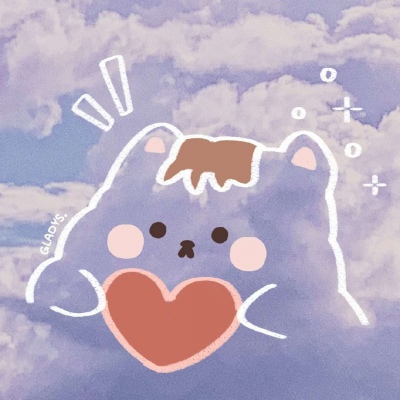 皆甜:可爱云朵背景图/总有些更重要的事情赋予我们打败恐惧的勇气。