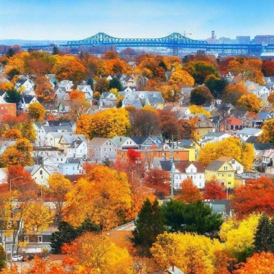 唯美秋景/头像背景图/秋日波士顿