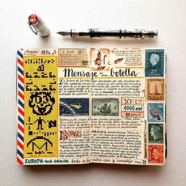 芯儿   好看手账背景图