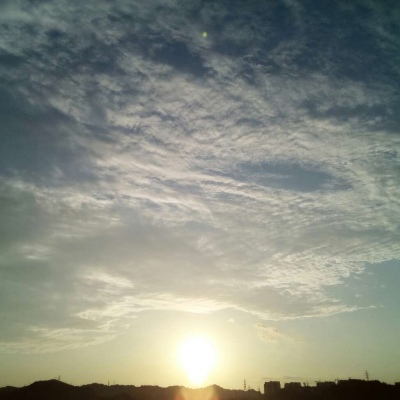 天空云不加滤镜这个夏天很喜欢