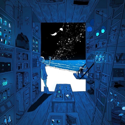 沐糖/幽蓝梦幻太空系列图