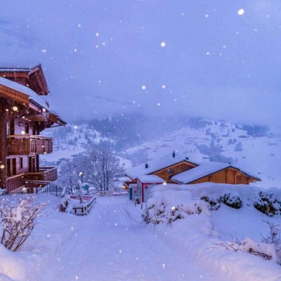 〈陈情〉瑞士雪景。