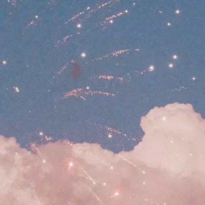 唯美烟花背景图