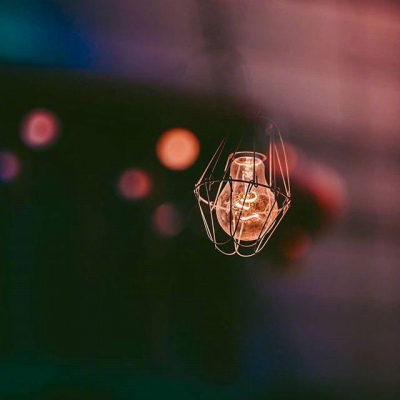 灯景背景图/愿所有的晚安都有回应