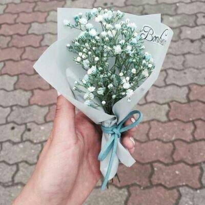 沈曦：唯美ins花束背景图