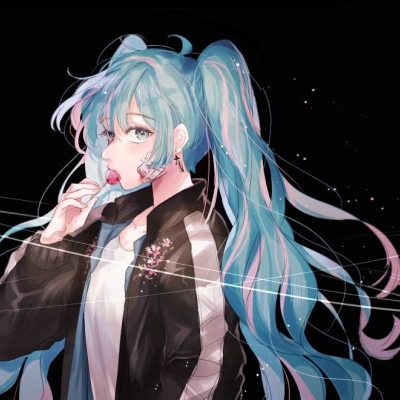 二次元高清动漫女头 初音未来