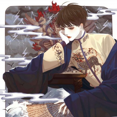 皆甜:动漫唯美男生头像/只有经历过地狱般的磨练，才有征服天堂的力量