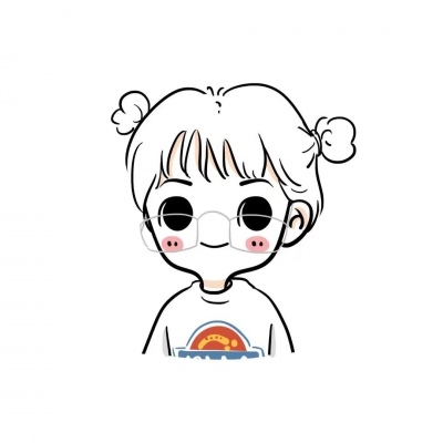 独二/简笔画 可爱/女生头像