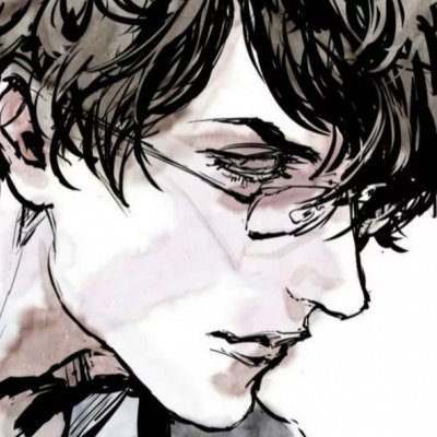 念七 动漫手绘精致优雅男生