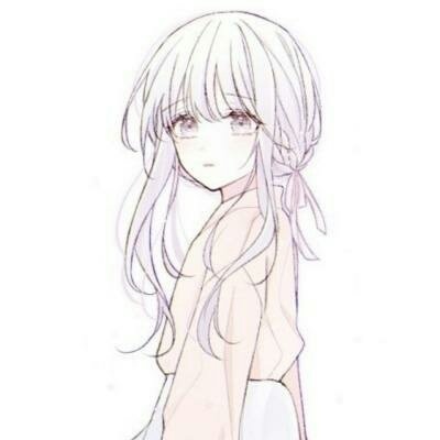 女头唯美可爱简洁