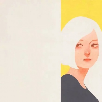 安奈 超美撞色系插画