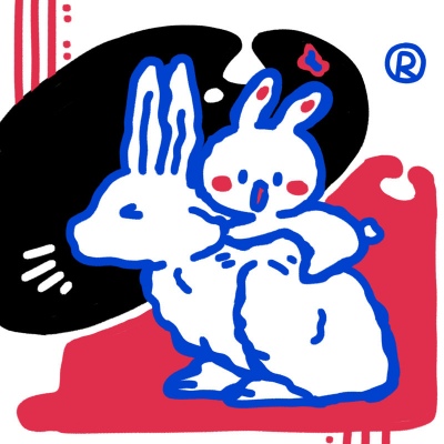 可爱兔兔零食包装/奶酥/望囍