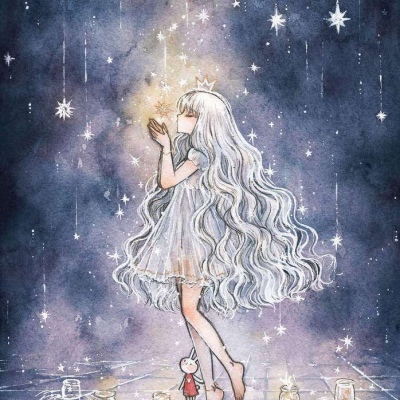 孤独的女孩头像