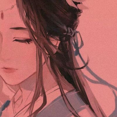 古风 侧颜温柔 女生头像