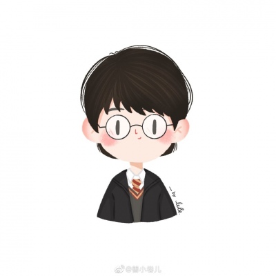 念七动漫人物手绘哈利波特