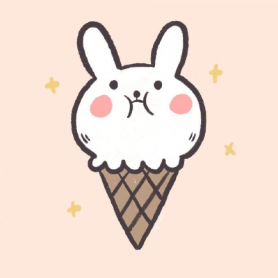 念七 可爱手绘小兔