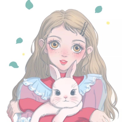 懒懒清新动漫闺蜜头