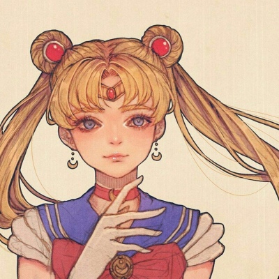 酒歌动漫插画女生头像