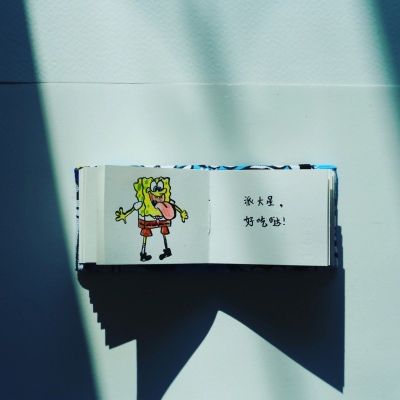 千鹤/迷你小本画/海绵宝宝系列/dt