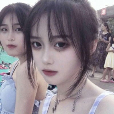 林弦/一对两张可爱气质闺蜜头像