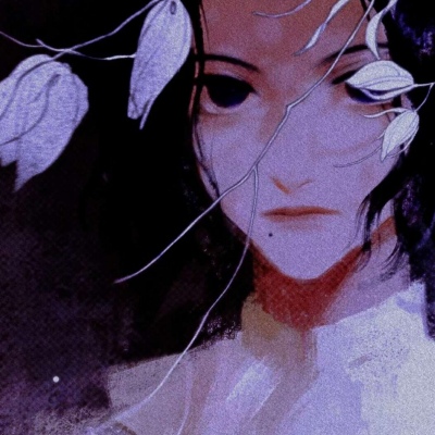 唯美漫画头像  丧