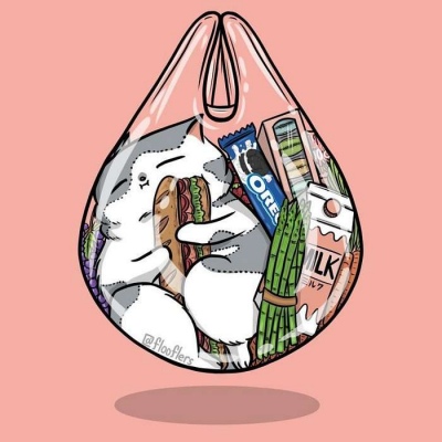 沐糖/喵星人沙雕日常 呆萌可爱 画师the great flooflers